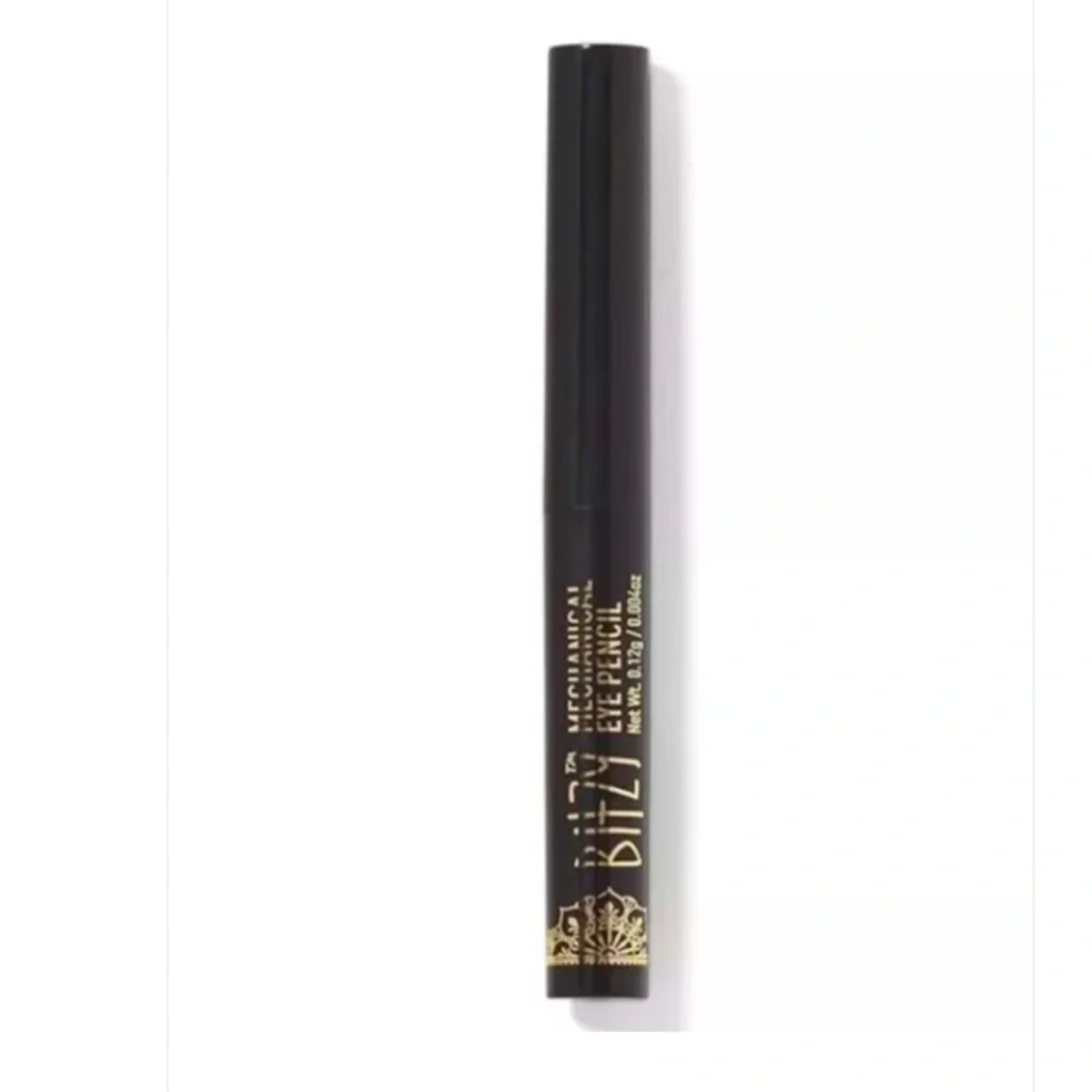 (2) Bitzy Mechanical Eye Pencil Eyeliner Glitter Crayon Sequin /Black Travel